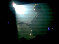 The Boss, Dec, in action...'live'.