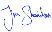 Jim sheridan's Signature 