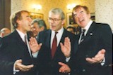 Jamming with the then Prime Minister of the UK, John Major?